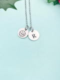 Silver Basketball Necklace, D233