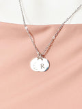 Silver Basketball Necklace, D233