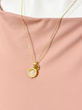 Rose Quartz Gemstone Necklace – Natural Pink Stone Jewelry, N6903