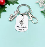 Alto Saxophone Keychain, Sax, D339