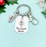 Alto Saxophone Keychain, Sax, D339