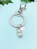 Silver Peanut Charm Keychain, N1581