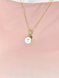18K Gold Plated Cross Necklace with Cubic Zirconia Bail – Faith Gift Jewelry, N6803