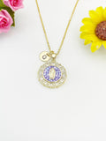 18K Gold Plated Our Lady of Guadalupe Necklace – Faith Gift Jewelry, N6804