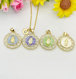 18K Gold Plated Our Lady of Guadalupe Necklace – Faith Gift Jewelry, N6804