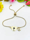 Cosmos Flower Gold Bracelet – Dainty Floral Jewelry for Women, N623