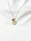 Gold Virgin Mary Lady of Guadalupe Cubic Zirconia Pendant Necklace – Faith Gift Jewelry, N6842