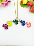 Gold Chameleon Pendant Necklace – Dainty Animal Charm Gift Jewelry, N6907