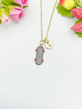 Gold Skateboard Pendant Necklace – Dainty Sports Charm Gift Jewelry, N6914