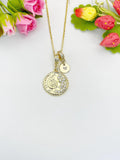 18K Gold Plated Nautilus Shell Cubic Zirconia Necklace – Dainty Beach Lover Gift Jewelry, N6922