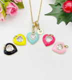 Gold Heart Pendant Necklace – Dainty Minimalist Gift Jewelry, N6850