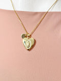 Gold Virgin Mary Lady of Guadalupe Cubic Zirconia Locket Necklace – Faith Gift Jewelry, N6862