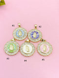 18K Gold Plated Our Lady of Guadalupe Necklace – Faith Gift Jewelry, N6804