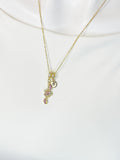 18K Gold Plated Crab Cubic Zirconia Pendant Gold Necklace, Ocean Beach Sea Life Lover Gift, N6932