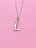 Silver Otter Charm Necklace, N2104A