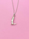 Silver Otter Charm Necklace, N2104A