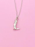 Silver Otter Charm Necklace, N2104A