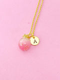 Strawberry Gold Necklace, N4872S
