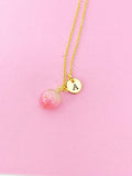Strawberry Gold Necklace, N4872S