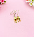 Good Tooth Charm Earrings, Molar Charm, Graduation DH DA Dentist School Gift, N5560G