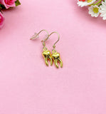 Good Tooth Charm Earrings, Molar Charm, Graduation DH DA Dentist School Gift, N5560G
