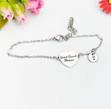Great Grand Memaw Bracelet, Heart Charm Jewelry, Generational Family Gift, D613