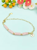 Natural Pink Opal Bracelet Gemstone Jewelry N4020