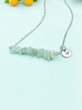 Silver Amazonite Necklace, N6125S