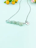 Silver Amazonite Necklace, N6125S