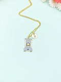 Electric Heater Charm Necklace, N5250