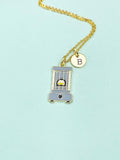 Electric Heater Charm Necklace, N5250