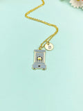 Electric Heater Charm Necklace, N5250