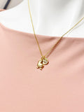 Gold Cute Duckling Duck Charm Necklace – Dainty Animal Lover Gift Jewelry, N5970