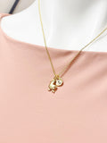 Gold Cute Duckling Duck Charm Necklace – Dainty Animal Lover Gift Jewelry, N5970