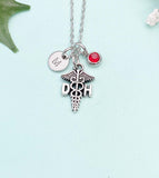 Dental Hygienist Caduceus Necklace – DH Gift Jewelry