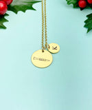 Clarinet Charm Necklace, D503