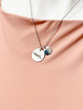 Trombone Charm Necklace, D500