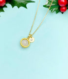 Rose Quartz Gemstone Necklace – Natural Pink Stone Jewelry, N6903