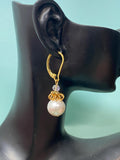 Shell Pearl Charms Earrings, N6968