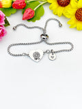 Sunflower Silver or Gold Bracelet – Dainty Floral Jewelry for Women, N624