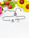 Sunflower Silver or Gold Bracelet – Dainty Floral Jewelry for Women, N624