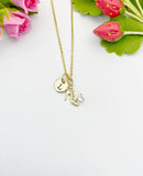 18K Gold Plated High Heel Shoe Necklace, N3022