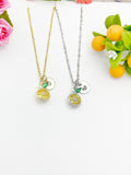 Lemon Slice Necklace, N5592M