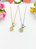Lemon Slice Necklace, N5592M