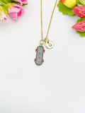 Gold Skateboard Pendant Necklace – Dainty Sports Charm Gift Jewelry, N6914