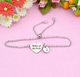 Silver Mother of the Bride Bracelet, D585S