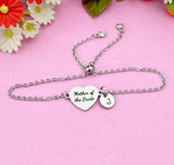 Silver Mother of the Bride Bracelet, D585S