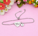 Silver Mother of the Bride Bracelet, D585S