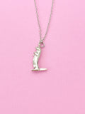 Silver Otter Charm Necklace, N2104A