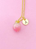 Strawberry Gold Necklace, N4872S